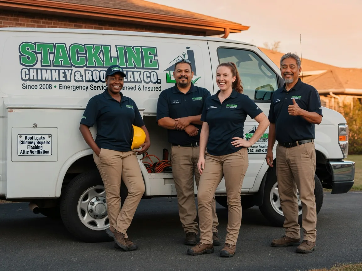 Chimney flashing repair company in Prairie City, IL
